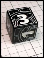 Dice : Dice - 6D - Black Oak Workshop - Dark Ages